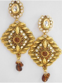 Polki Earrings